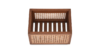 Buy cane work storage baskets online - Lap & Dado furniture studio - Derby rattan and wood storage baskets, display baskets for home decor