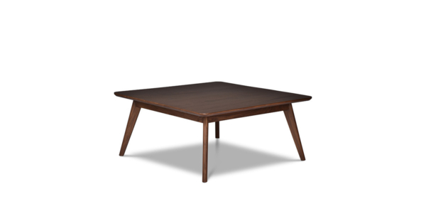 Buy wood furniture online - Buy expertly crafted wood coffee table - Lap and Dado furniture studio, Tempe solid teak wood square coffee table for living room/ family room